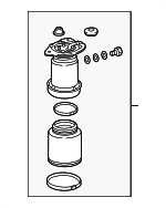 4809048090 - Suspension: Air Cylinder for Lexus Image