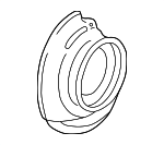 344024 - Suspension: Splash Shield for Buick: Electra, LeSabre | Cadillac: Brougham, DeVille, Fleetwood, Seville | Chevrolet: Astro, Caprice, Impala | GMC: Safari | Oldsmobile: 98, Custom Cruiser, Delta 88 | Pontiac: Parisienne, Safari Image