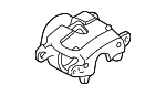 18015427 - Brakes: Caliper for Buick: Commercial Chassis, Electra, LeSabre, Roadmaster | Cadillac: Brougham, Commercial Chassis, DeVille, Fleetwood | Chevrolet: Astro, C/K Pickup, Caprice, Impala, R10, Suburban C10, Suburban K10, Suburban R10, Suburban V10, V10 | GMC: C1500 Pickup, Jimmy, K1500 Pickup, R1500 Pickup, Safari, Suburban C1500, Suburban K1500, Suburban R1500, V1500, V1500 Suburban | Oldsmobile: 98, Custom Cruiser, Delta 88 | Pontiac: Parisienne, Safari Image