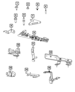 6502832 - Electrical: Hex Flange Head Screw for Mopar Image