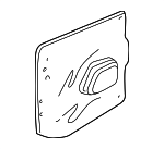 1999-2001 Honda Odyssey - Lining Assembly L Slide Door *NH284L* (Light Quartz Gray)