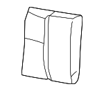 WK221L5AA - Body: Seat Back Cover for Mopar Image