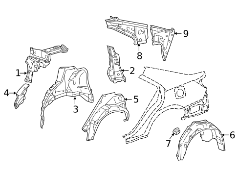 Inner Structure for 2013 Toyota Camry #0