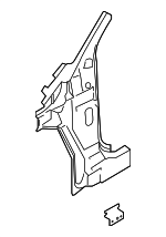 LJ7Z78025A00A - Body: Hinge Pillar for Lincoln: Corsair Image