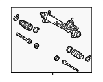 4425007102 - Steering: Gear Assembly for Toyota Image image