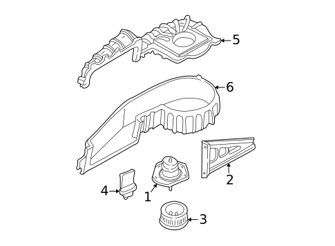 Motors, Core, Case & Related Components for 2001 Pontiac Grand Am #0