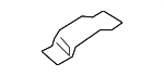 74584EB030 - Body: Rear Floor Pan Bracket for Nissan Image image