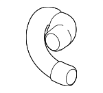 4G0122056 - : Outlet Hose for Audi: A6 Quattro, A7 Quattro Image