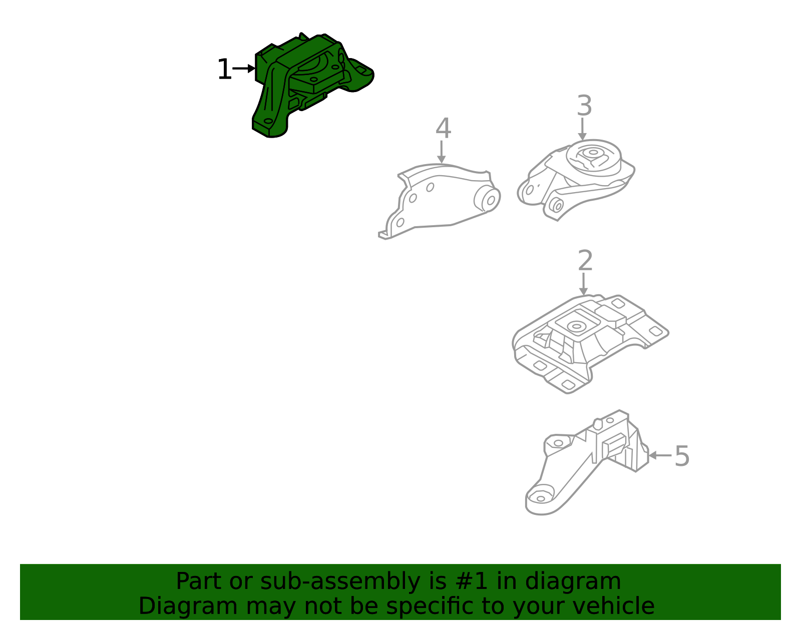 BFD1-39-060B - Side Mount - 2012 2013 Mazda 3 | Mazda Parts Factor