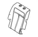 89450NI000 - Body: Seat Back Pad for Hyundai Image