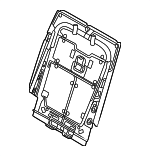 89410GI000 - Body: Seat Back Frame for Hyundai Image