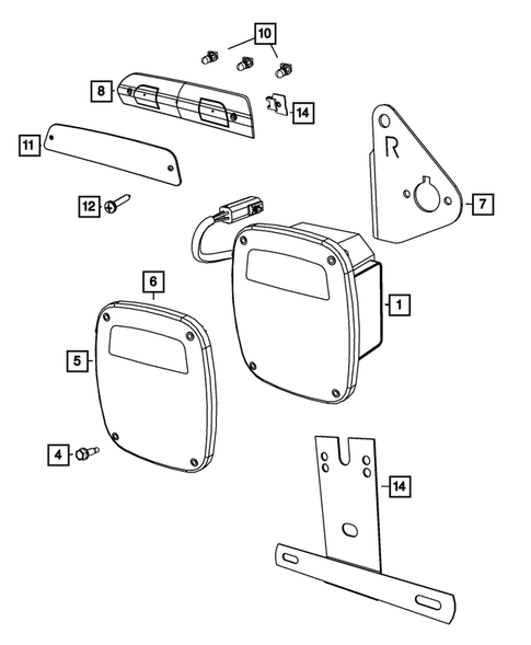 Lamps-Interior and Exterior for 2008 Dodge Ram 3500 #4