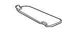 743102D340B1 - Body: Sun-visor for Toyota: Celica Image