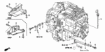 24900PNB900 - Transmission - Automatic: COVER, CONTROL WIRE for Honda Image