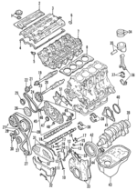 MD331076 - Engine: Timing Belt for Mitsubishi: Galant Image