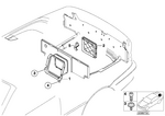 72608268952 - Restraint System and Accessories: Ski Bag Cassette for BMW Image
