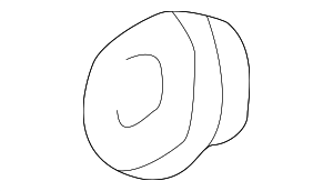 8D1955746 - Body: Wiper Frame Spacer for Audi Image