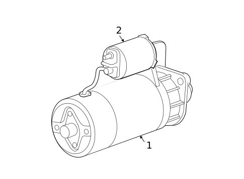 Starter for 2009 BMW M5 #0