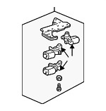 16739533 - Body: Actuator Assembly for Buick: LeSabre, Regal, Skylark, Somerset | Chevrolet: Camaro, Caprice, Impala, Lumina, Monte Carlo | Oldsmobile: 88, Achieva, Cutlass Supreme, LSS, Regency | Pontiac: Bonneville, Firebird, Grand Am, Grand Prix Image