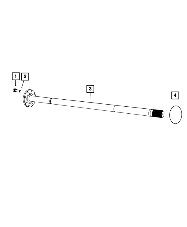 « 68455377AA – Differential and Drive Line : Boulon pour Mopar Image »