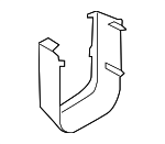 991605186001E0 - Body: Cruise Control Distance Sensor Cover for Porsche: 718 Boxster, 718 Cayman, 911, Cayman, Panamera Image