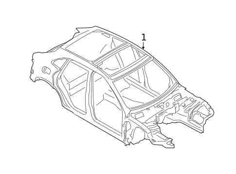 Body Shell for 2025 Porsche Macan #0