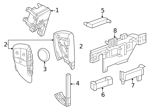 Anti-Theft System for 2024 Chevrolet Silverado 1500 #0