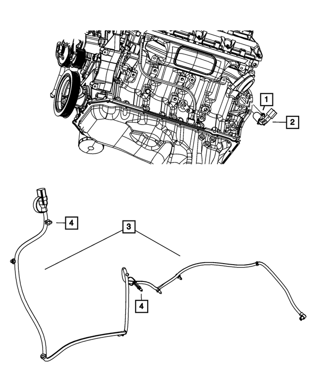 « 6509147AA – Engine : Vis pour Mopar Image »