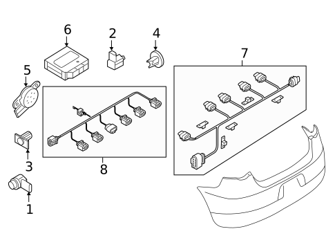 Parking Aid for 2012 Volkswagen Eos #0