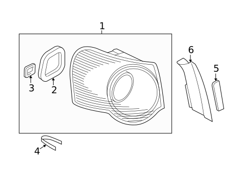 Tail Lamps for 2009 Volkswagen Passat #0