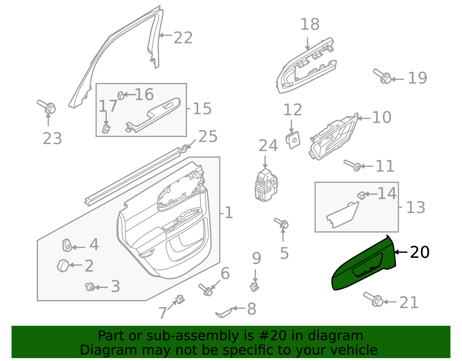 2021-2025 Ford Bronco Sport Trim Bezel M1PZ-78275A37-CB | Ford OEM ...