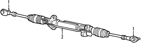 Steering Gear & Linkage for 1998 Chrysler Town & Country #1