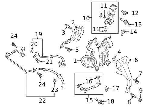 Turbocharger & Components for 2020 Ford Escape #0