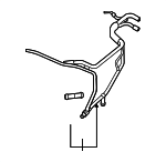 7L6122096T - Cooling System: Hose Assembly for Volkswagen: Touareg Image