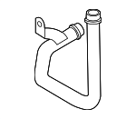 7L6121065D - Cooling System: Tube for Volkswagen: Touareg Image