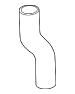 7L6121096A - Cooling System: Water Hose for Volkswagen: Touareg Image