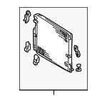 8884060040 - HVAC: Condenser Assembly for Toyota: Land Cruiser Image