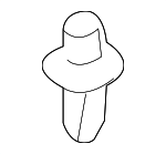 9046707043C0 - Body: Cowl Top Panel Retainer for Toyota Image