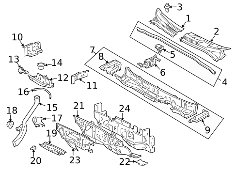 Cowl for 2006 Scion tC #0
