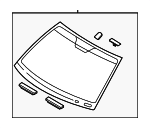 861103Q001 - : Windshield for Hyundai: Sonata Image