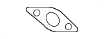 1472238U01 - Emission System: Egr Valve Gasket for Nissan: Altima, Frontier, Maxima, Pathfinder, Quest, Sentra, Xterra Image