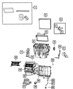 6104796AA - Air Conditioners and Heaters: Hose Clamp for Mopar Image