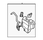 21710ZN50A - Cooling System: Reservoir Assembly for Nissan: Altima, Maxima Image