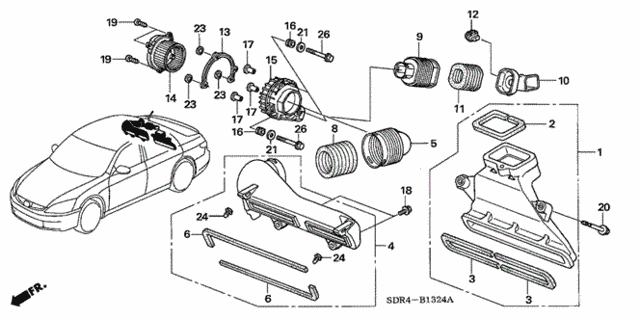 IMA PDU Cooling Unit for 2007 Honda Accord #0