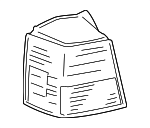 8330A172 - Electrical: Lens &amp; Housing for Mitsubishi Image