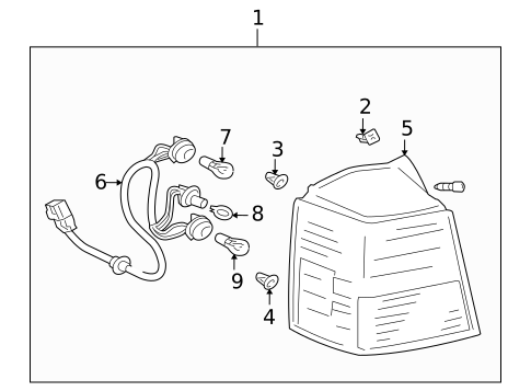 Bulbs - Chassis for 2010 Mitsubishi Endeavor #1
