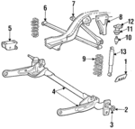 4626165 - Suspension: Alignment Shim for Chrysler: E Class, Executive Limousine, Executive Sedan, Imperial, Laser, LeBaron, New Yorker, TC Maserati, Town &amp; Country | Dodge: 600, Aries, Caravan, Charger, Daytona, Dynasty, Grand Caravan, Lancer, Mini Ram, Monaco, Omni, Rampage, Shadow, Spirit Image