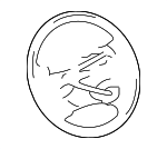 YV251DVAD - Steering: Steering Wheel for Mitsubishi Image