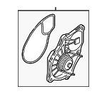 6L121012M - Cooling System: Water Pump Assembly for Volkswagen: Atlas, Atlas Cross Sport, Jetta, Tiguan Image