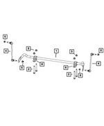 68585944AB - Front Suspension: Stabilizer Bar Kit for Mopar Image